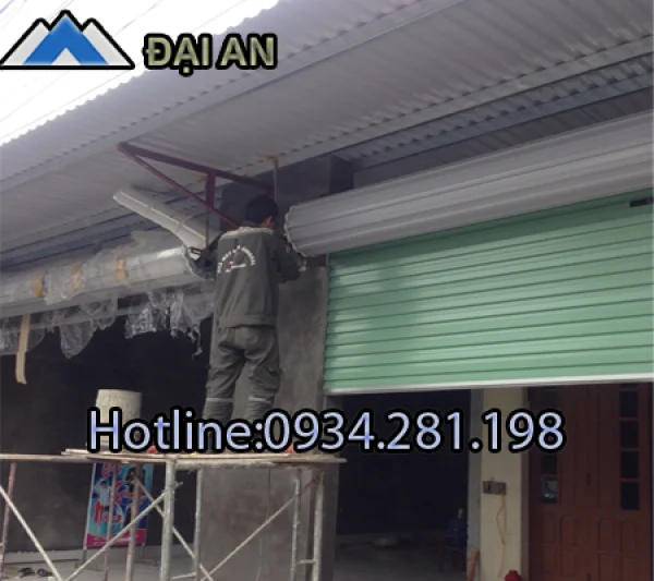 Thợ sửa cửa cuốn giá rẻ Đại An-15 năm kinh nghiệm ở Thụy Hương-Kiến Thụy-HP
