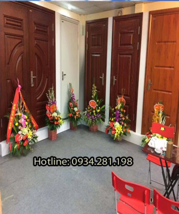 310 Nguyễn Bỉnh Khiêm nơi bán cửa giả gỗ giá rẻ ở Hải Phòng