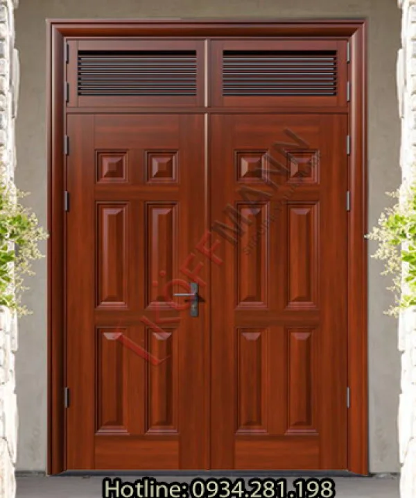 Dùng cửa cửa gỗ hay cửa thép cho cửa ra đại sảnh, cửa đi, cửa ra vào