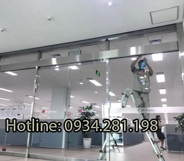Sửa chữa cửa kính tự động nhanh tốt ở Lê Chân Hải Phòng.