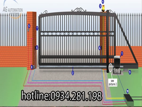 Chuyên gia thi công lắp đặt cổng tự động tại Kiến Thụy Hải Phòng-0934281198
