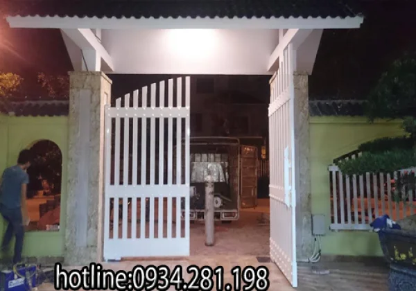 Thợ thi công lắp cổng tự động giá rẻ ở An Lão Hải Phòng-0934281198