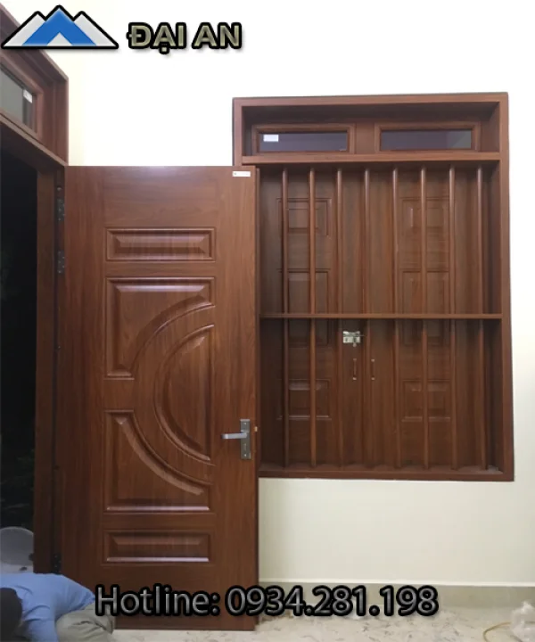 Cửa sổ thép vân gỗ – Mẫu cửa sổ mới cho ngôi nhà bạn