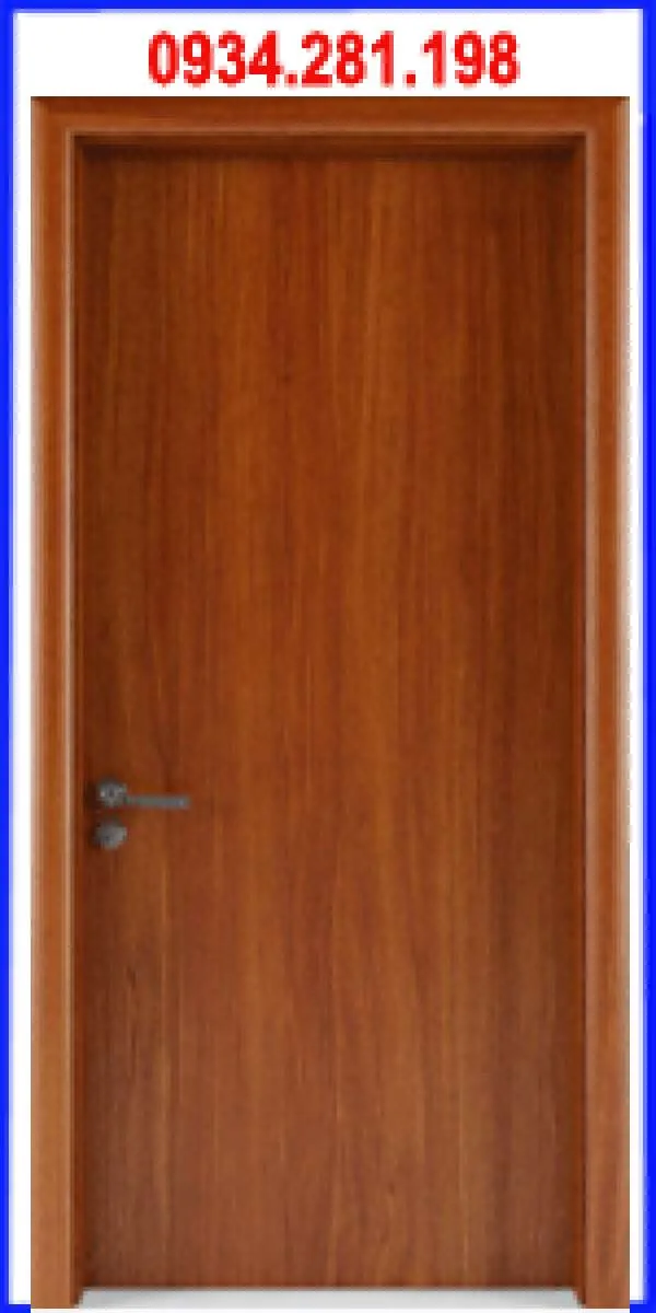 Hình ảnh cửa nhựa gỗ composite chống nước không cong vênh