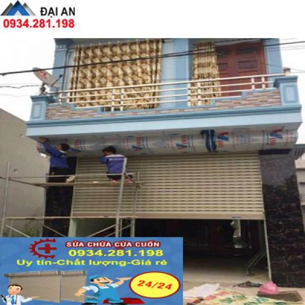Thợ sửa chữa cửa cuốn, cửa kính chuẩn giá tốt tại Hải Phòng-0934281198