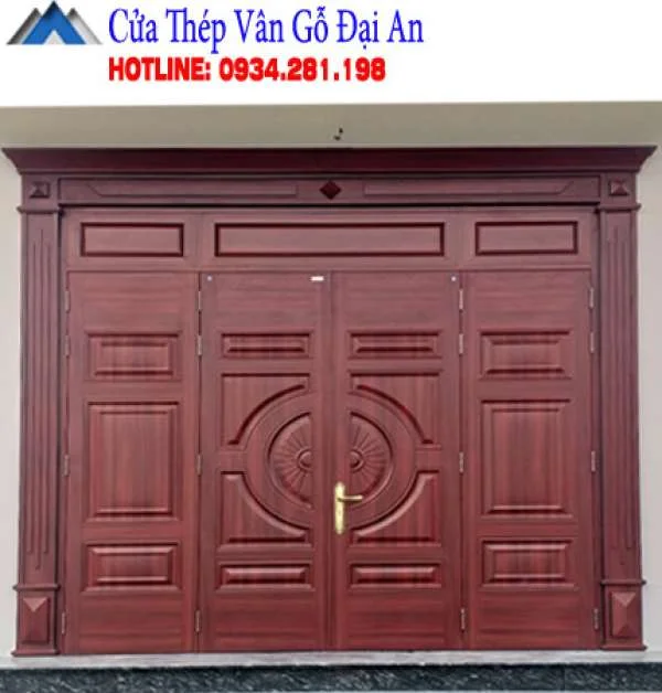 Mua bán cửa thép vân gỗ bền đẹp giá rẻ nhất ở Đồ Sơn- Hải Phòng