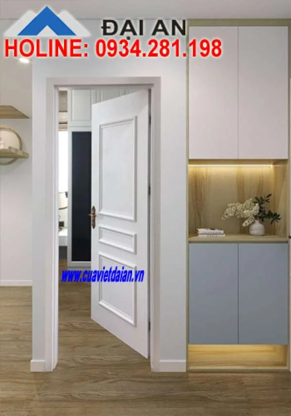 Nơi bán cửa gỗ nhựa composite bền đẹp rẻ tại Hồng Bàng, Hải Phòng – LH 0385.581.586