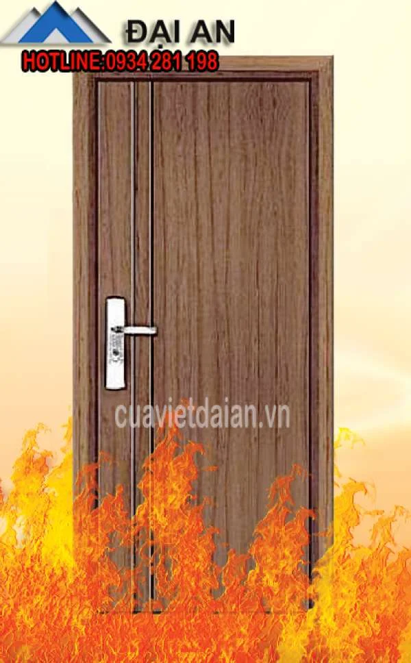 Cửa gỗ nhựa Composite chống cháy tại Hải Phòng – LH 0934 218 198