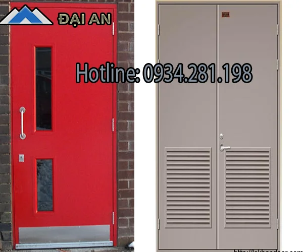 Giảm giá sốc cửa sắt cửa thép đốt không cháy-Đại An-Hải Phòng-0965.920.698