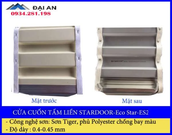 Cửa cuốn tấm liền giá sale khủng 40%chỉ còn 270.000 đ/m2 HảiPhòng