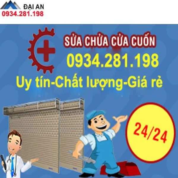 Công ty sửa chữa cửa cuốn cót tại nhà/Sửa cửa cuốn 24h ở Hải Phòng