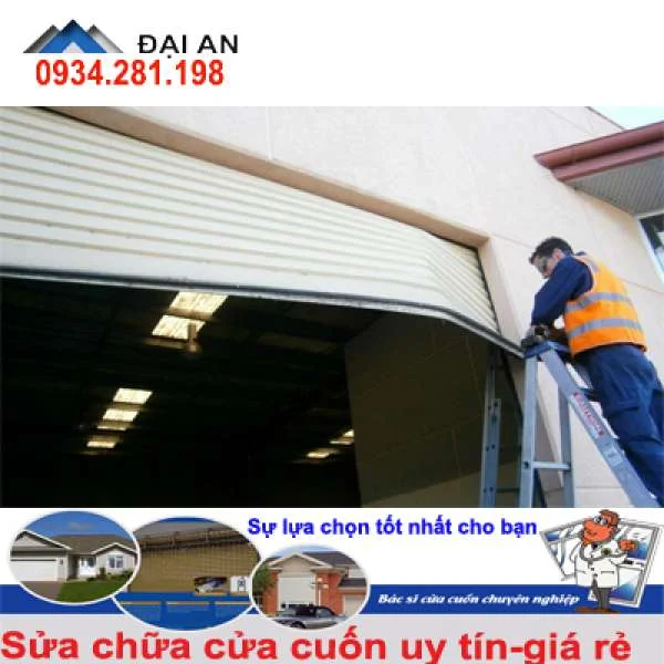 Dịch vụ sửa chữa cửa cuốn nhanh-chuẩn-rẻ phục vụ 24/24h tại Hải Phòng