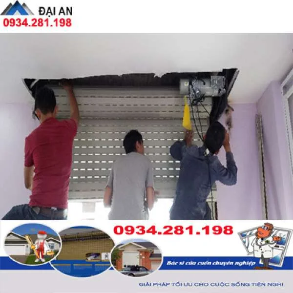 Thợ sửa chữa cửa cuốn, cửa kính chuẩn giỏi tại Lê Chân Hải Phòng-0934.281.198