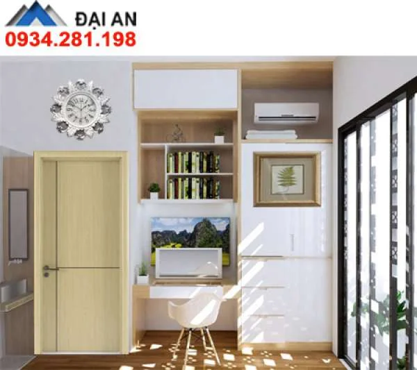 Giá bán cửa gỗ nhựa composite chịu nước 100% ở Hải Dương, Hải Phòng