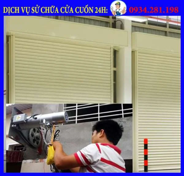 Bảo hành sửa chữa cửa cuốn, cửa kính nhanh chuẩn rẻ ở Hải Phòng