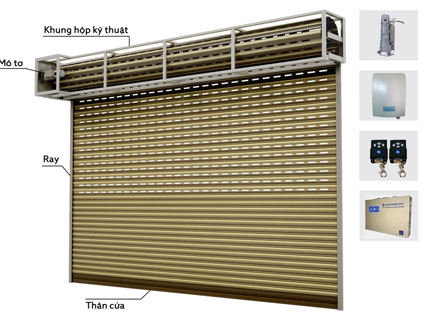 cửa cuốn Austdoor Hải Phòng