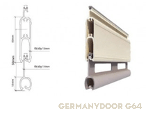 Nan Germany Door G64. Độ dày 1.4 - 2.4 mm