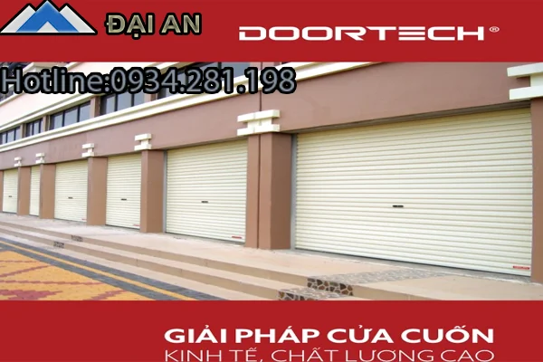 Cửa cuốn tấm liền Superlux-Cửa Việt Đại An cung cấp cửa Doortech tại Hải Phòng