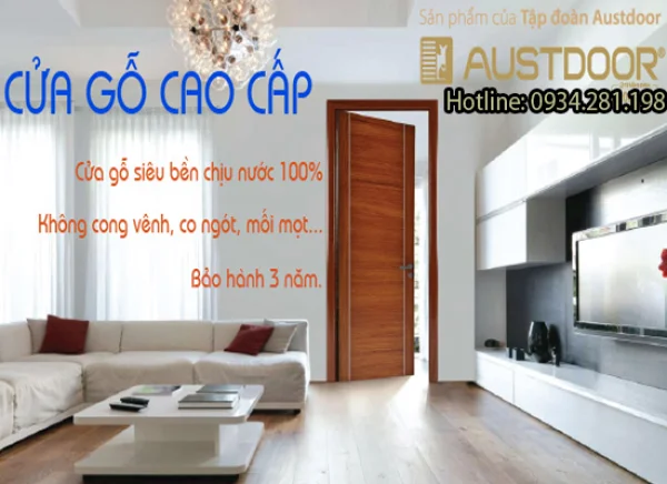 Giá cửa gỗ Austdoor/ Giá cửa gỗ composite ở Hải Dương:0934.281.198