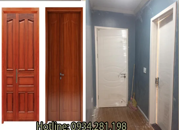 Nhận lắp thuê cửa gỗ nhựa composite – Đại An Door-0934.281.198