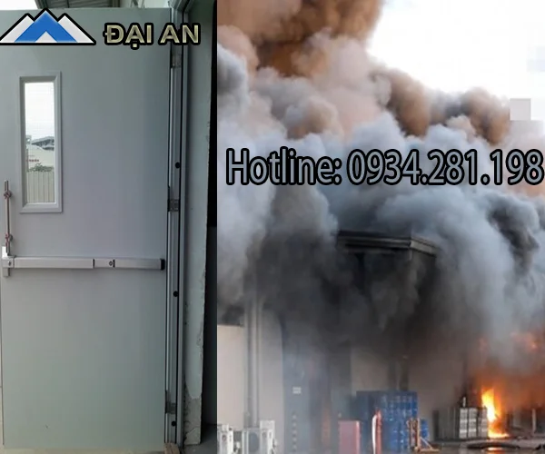 Mua cửa chống cháy 120 Phút rẻ chất lượng chuẩn ở Đại An-Hải Phòng