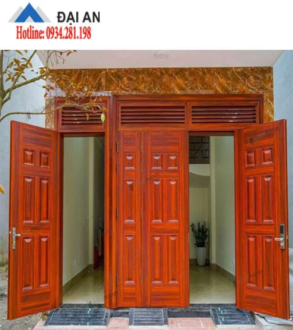 Nơi bán cửa thép vân gỗ ở đâu tại Kiến Thụy Hải Phòng-0934281198